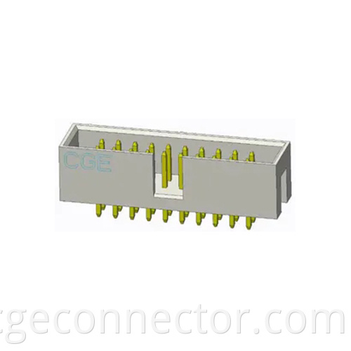 DIP Vertical type Double row Box Header Connector